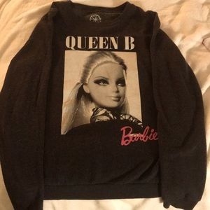 Queen B Barbie Crew Neck Sweatshirt